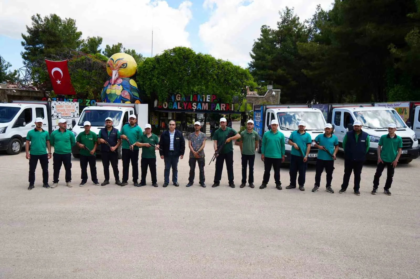 Gaziantep'te 'Kurban Yakalama Timi' bayrama hazır