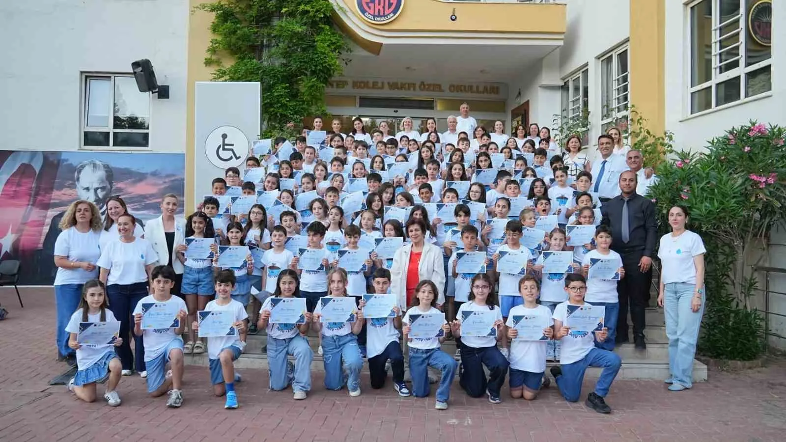 Küresel su krizine GKV'li minik ellerden yenilikçi çözümler