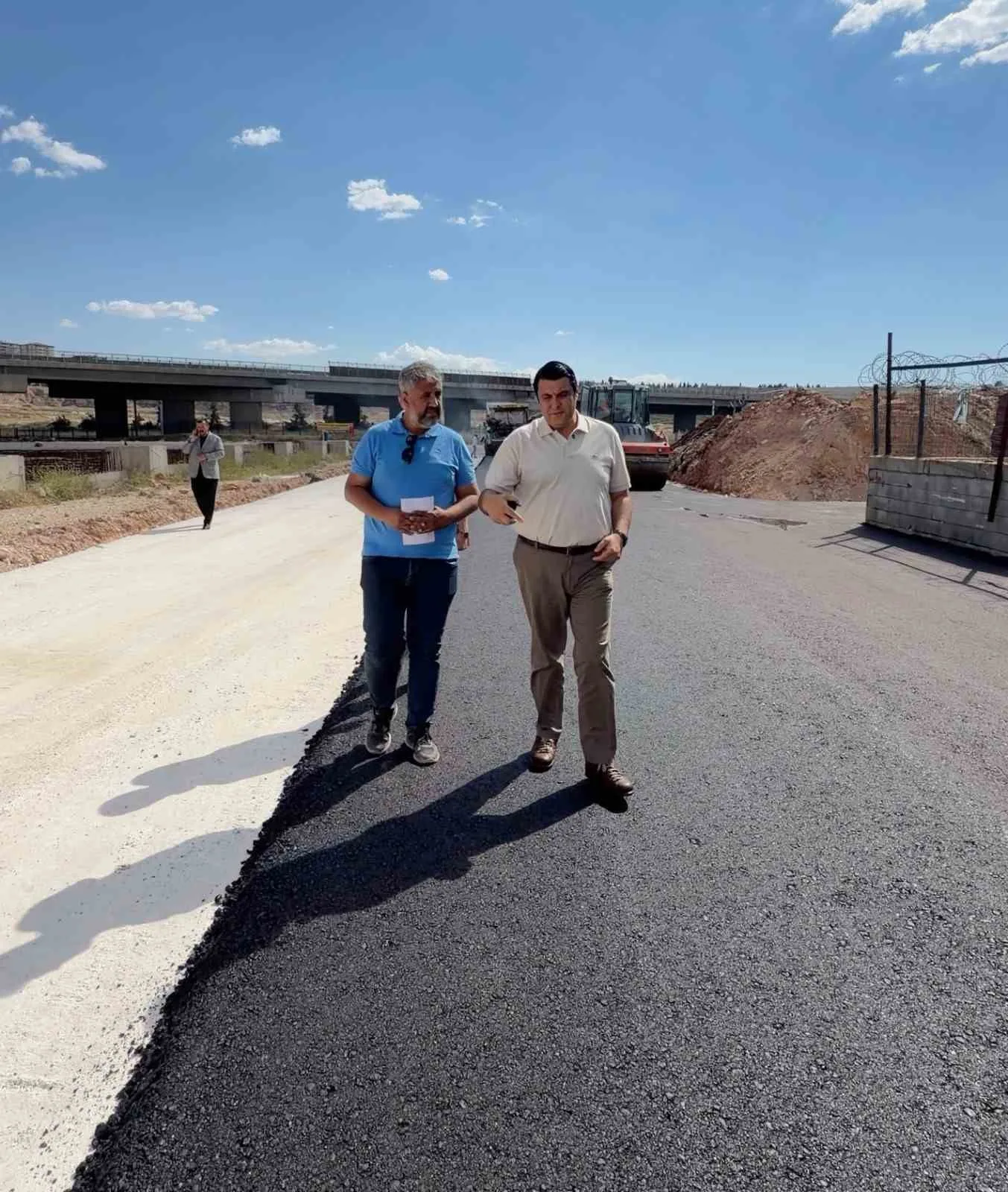 KÜSGET'te yılların yol sorunu çözülüyor